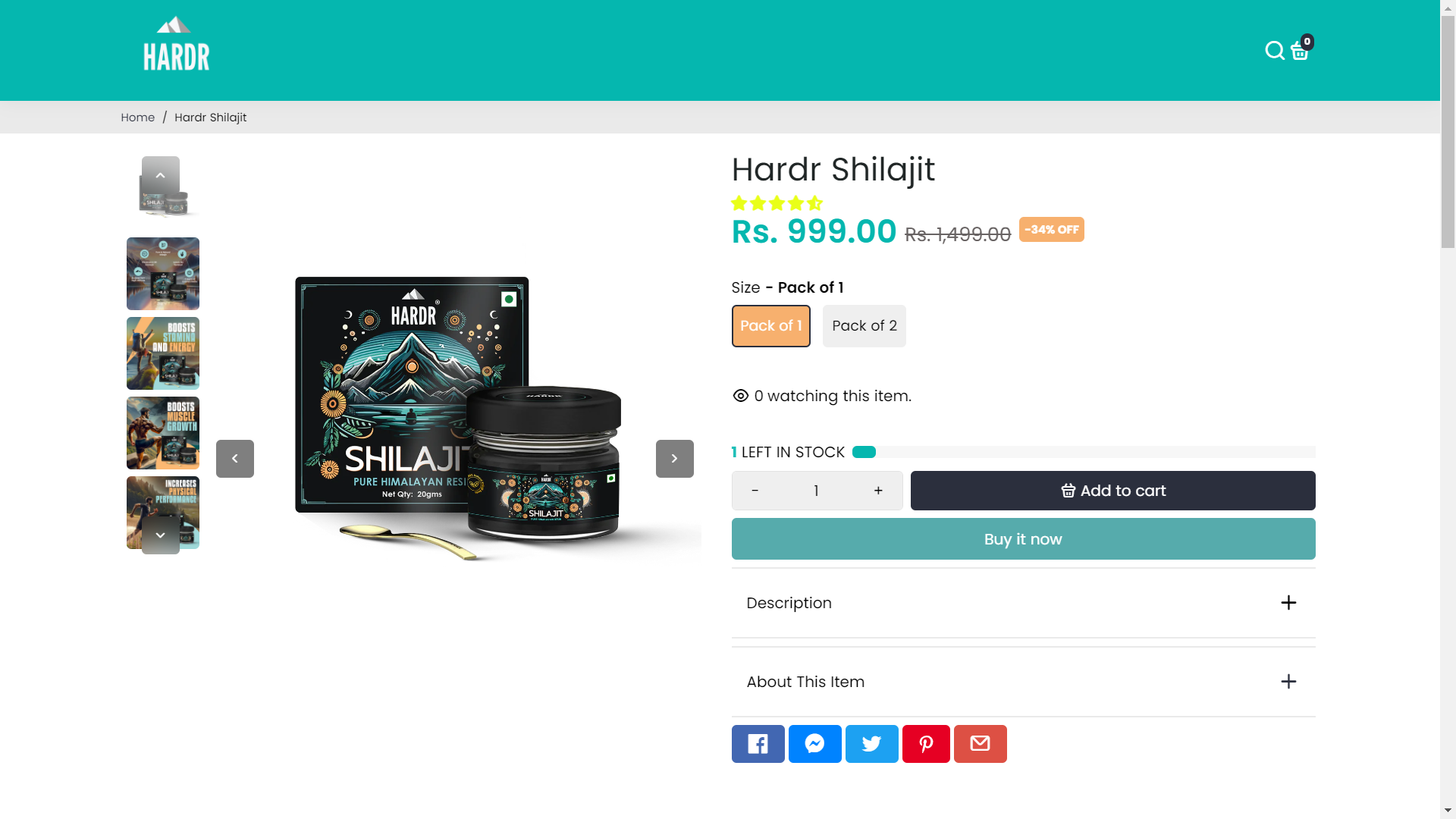 Hardr Shilajit
